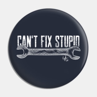 Can't Fix Stupid Pin