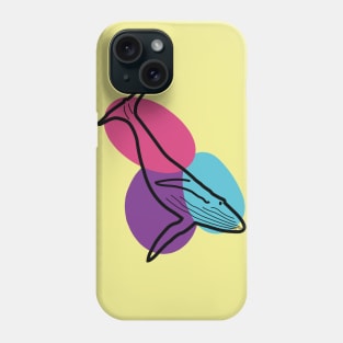 Cute whale Phone Case