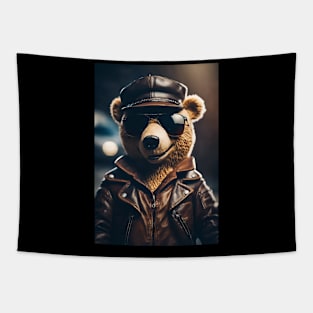 Funny bear Tapestry