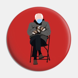 Bernie Sanders Inauguration Meme Pin