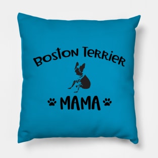 Boston Terrier Mama Pillow