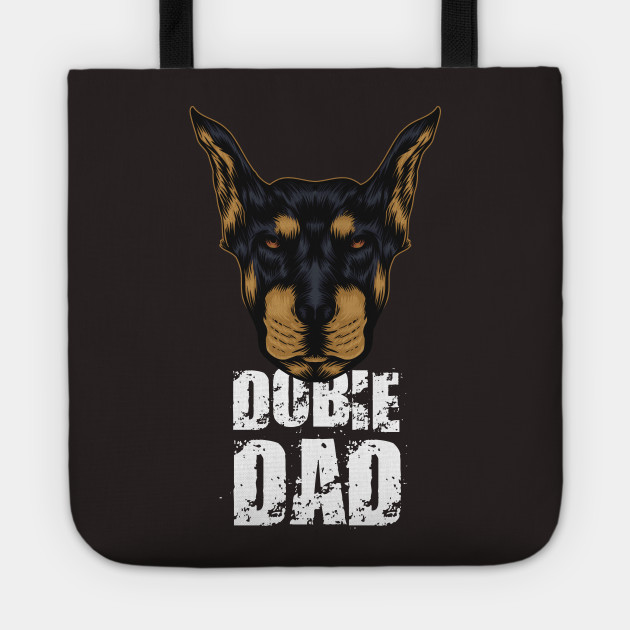 Doberman Pinscher Cartoon Art Gift Doberman Pinscher Tote Teepublic Au