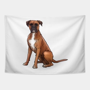 Boxer Dog Tapestry