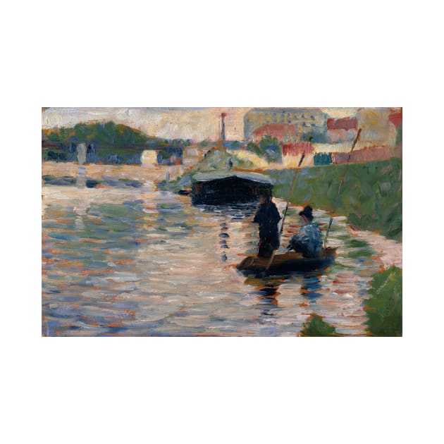 View of the Seine by Georges-Pierre Seurat by Classic Art Stall