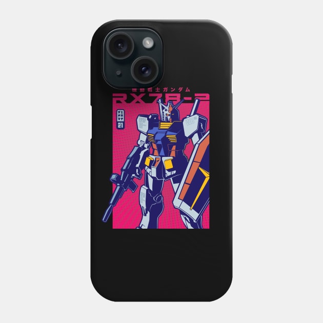 204 POP Gundam Phone Case by Yexart