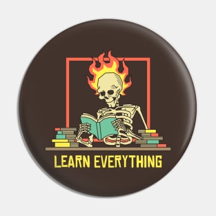 Learn Everything Pin