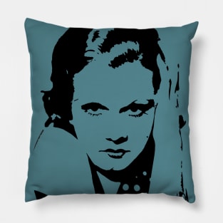 Jean Harlow Tribute Pillow