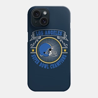 La Rams Super Bowl Champions Phone Case