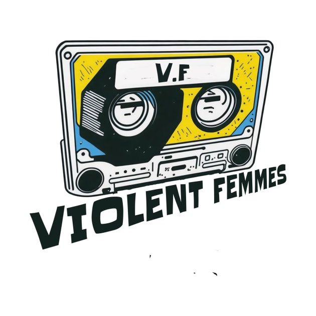 violent femmes cassete by clownescape