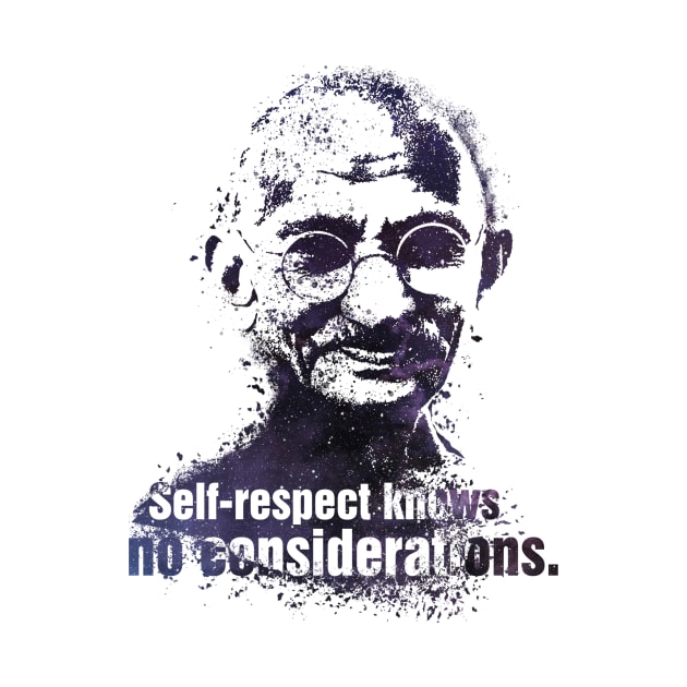 Gandhi quote by conquart