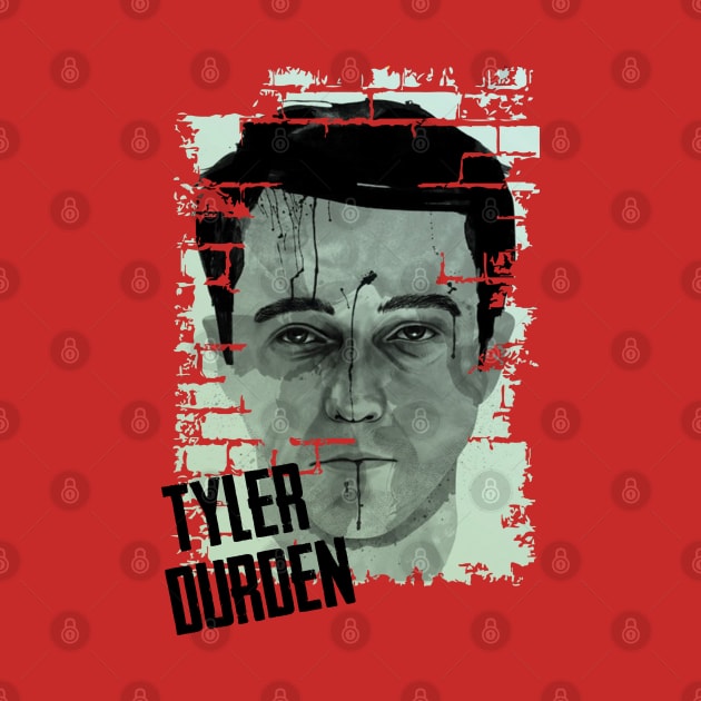 Tyler Durden wall by Finito_Briganti