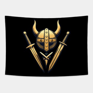 Viking design Tapestry