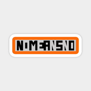 Nomeansno original merch Magnet