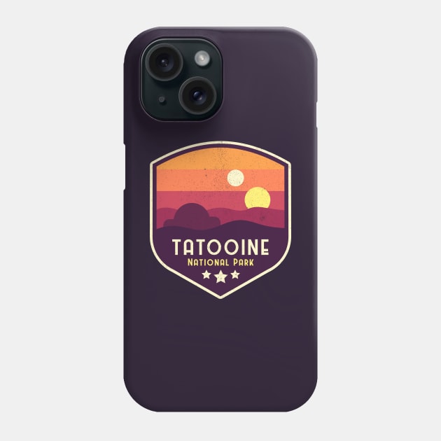 Tatooine National Park Emblem Phone Case by EbukaAmadiObi19