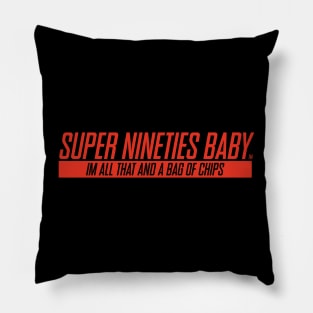 Super 90s Baby Gamer Pillow