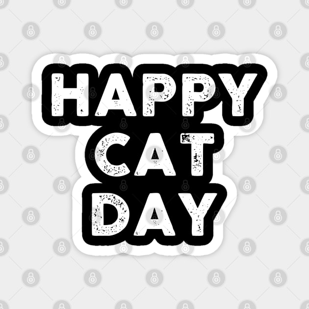 Cat Day Magnet by Artistry Vibes