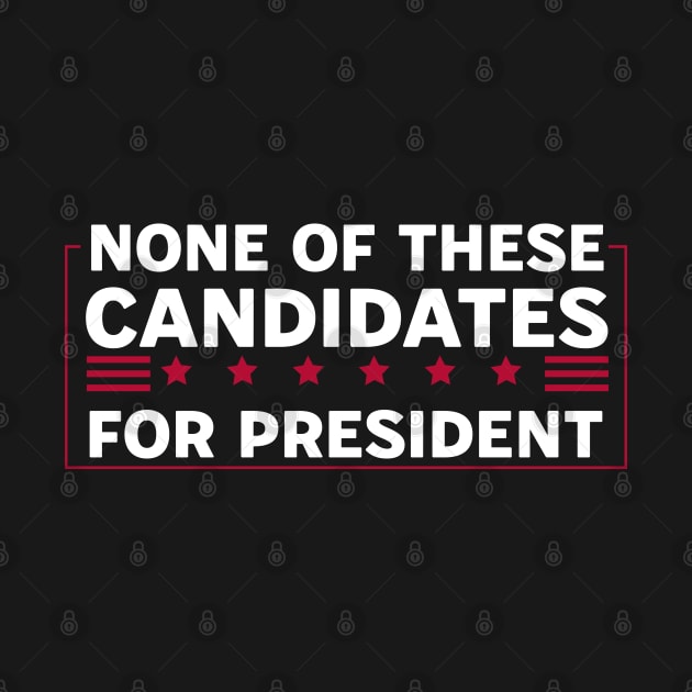 None of these candidates by Emmi Fox Designs