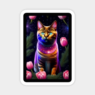 Galactic Glow British Shorthair Magnet