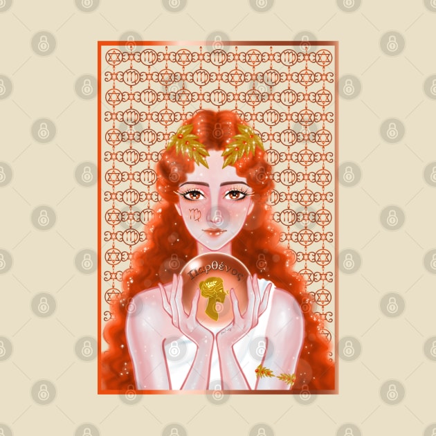 Virgo Carnelian by amadeuxway