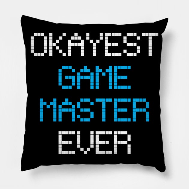 Game Master Gamer Gaming Pillow by KAWAIITEE