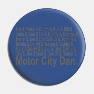 Lions coaches of Detroit's history to Motor City Dan Campbell Pin