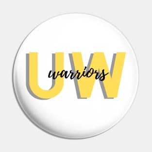 UW Warriors Pin
