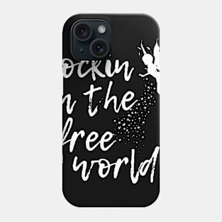 Rocking In The Free World Phone Case