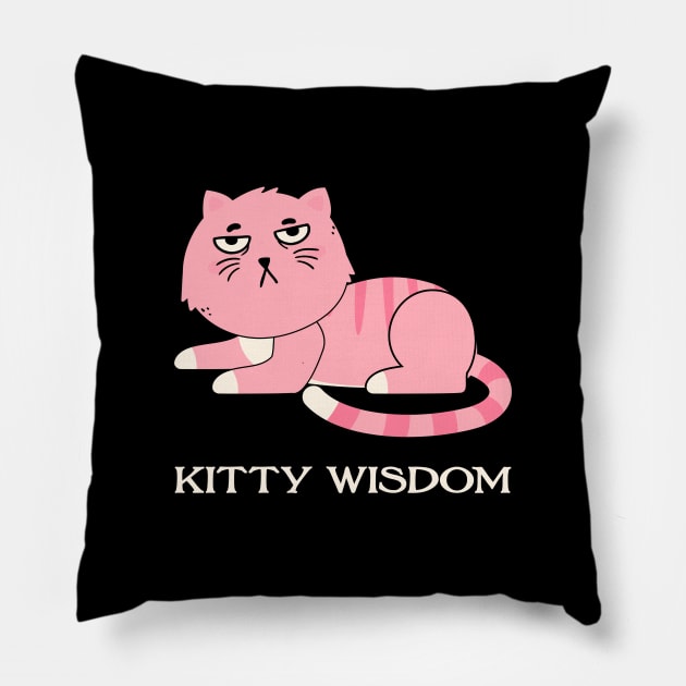 Sarcastic Cat | Hilarious Cat | Funny Cat Pillow by ZiaZiaShop