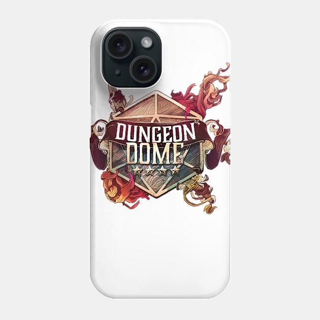 Dungeon Dome Kirkby Logo Phone Case by One Shot Podcast