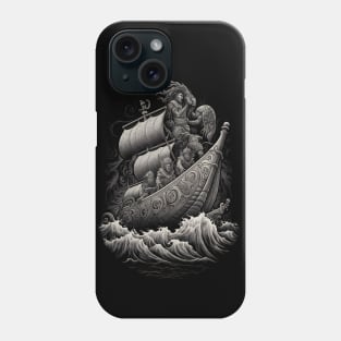 Viking Longboat 03 Phone Case