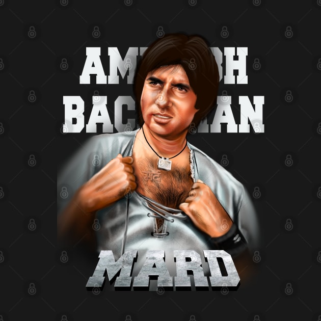 Amitabh Bachchan by SAN ART STUDIO 