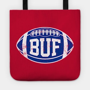 BUF Retro Football - Red Tote