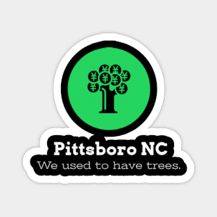 Pittsboro Trees Magnet