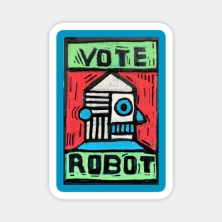 Vote Robot Magnet