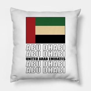 Flag of United Arab Emirates Pillow