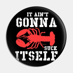 Crawfish Is My Favorite Season Leopard Funny Cajun Lobster Pin