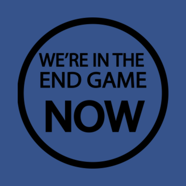 WE'RE IN THE END GAME NOW Avengers Endgame TShirt TeePublic