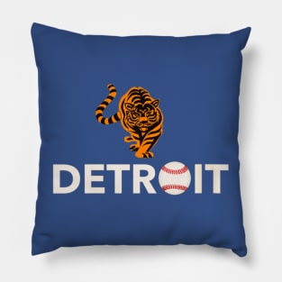 Detroit Baseball Tigers are coming Pillow