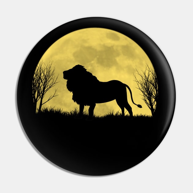 Under the moon Pin by Boss creative