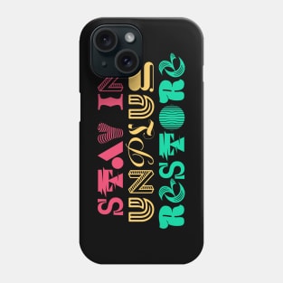 Stay in quotes Phone Case