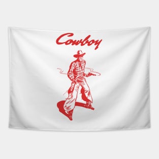 Cowboy | Prairie Ranger | Cowboy Outfit | Retro | Vintage 1950s | 1960s | 1970s | 1980s Tapestry