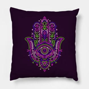 Hamsa Hand Vibe Pillow