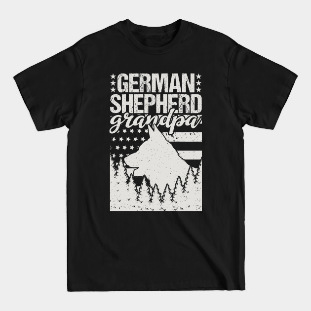 German Shepherd Grandpa - German Shepherd Grandpa - T-Shirt