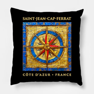 Saint-Jean-Cap-Ferrat, France Pillow