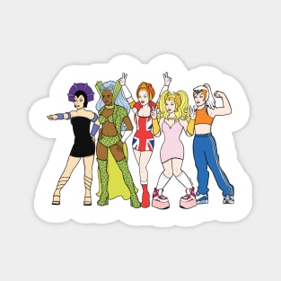 NO LOGO MOTU GIRLS Magnet