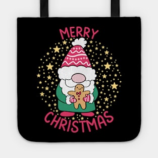 Merry Christmas gnome Tote