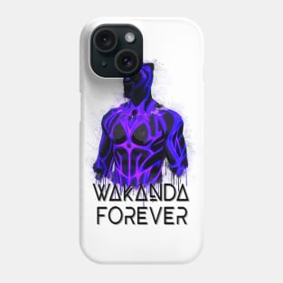 Wakanda Forever Black Panther Phone Case