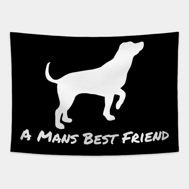 Mans Best Friend Tapestry by ChrisWilson