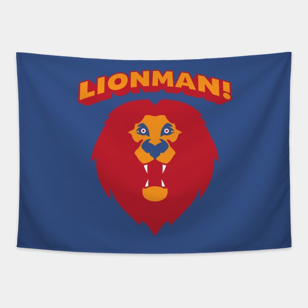 LIONMAN! Tapestry by mattg