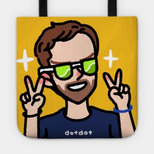 Daniil medvedev with Tennis Sunglasses Tote